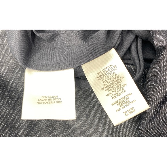 Jones Studio Separates Womens 20W Dark Wash Sleeveless Sheath Dress Sheath - Picture 4 of 11